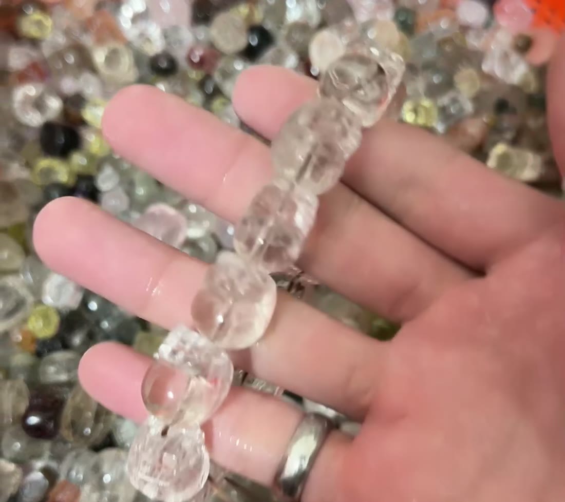拋光前的狀態:霧霧灰灰的